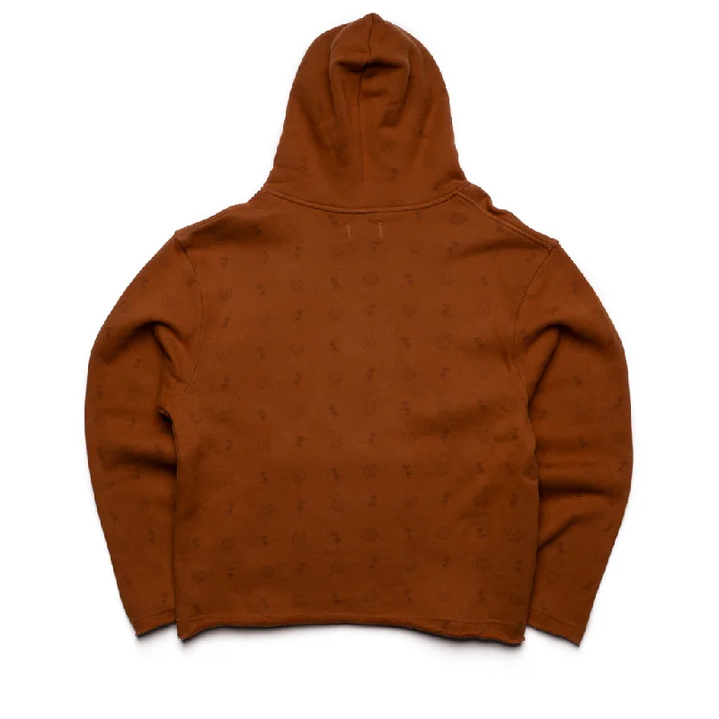 Honor The Gift Raw Edge Hoodie - Copper