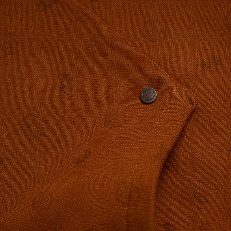 Honor The Gift Raw Edge Hoodie - Copper