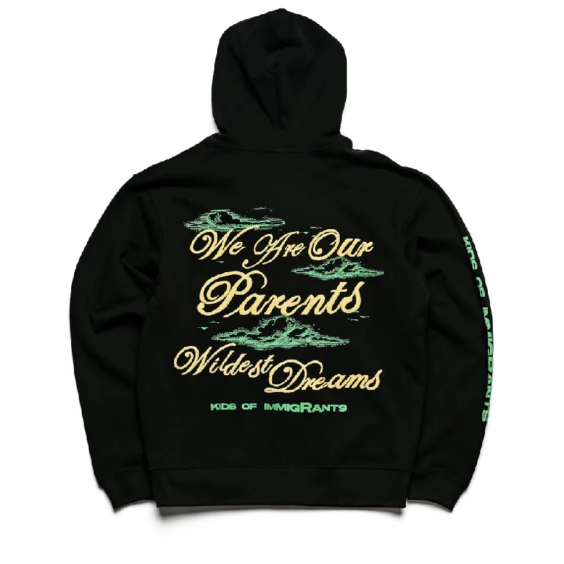 Kids of Immigrants Wildest Dreams Hoodie - Black