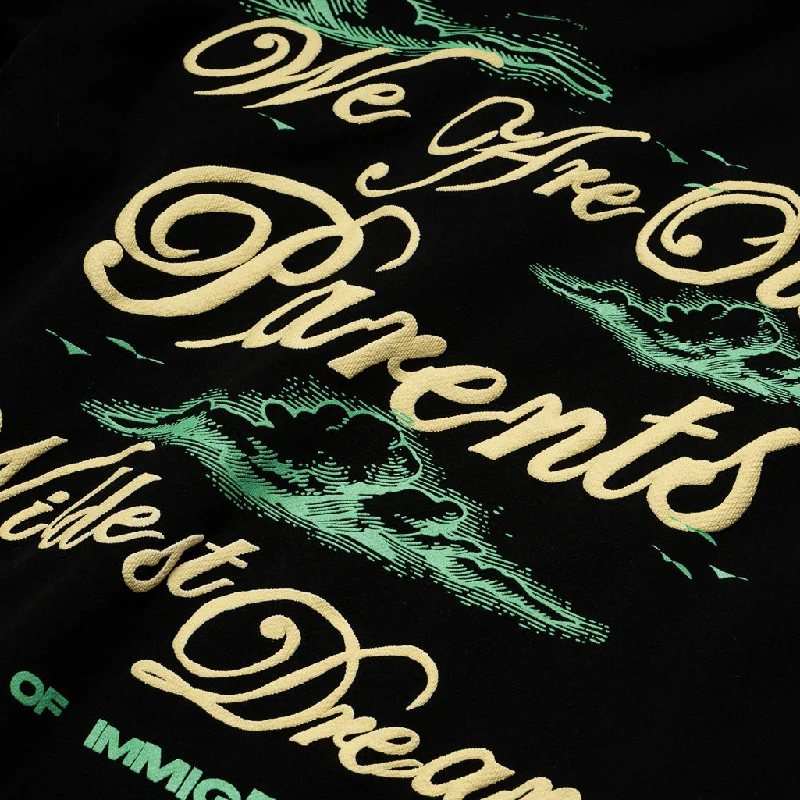 Kids of Immigrants Wildest Dreams Hoodie - Black