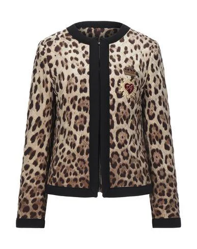 Dolce & Gabbana Women Jacket Sand 10 UK