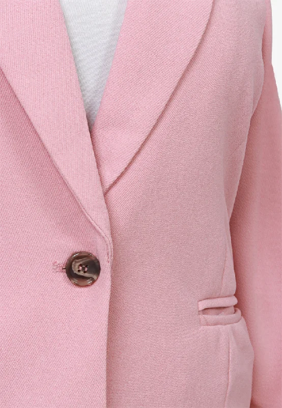 Blume Premium Iron-less Work Blazer - Pink