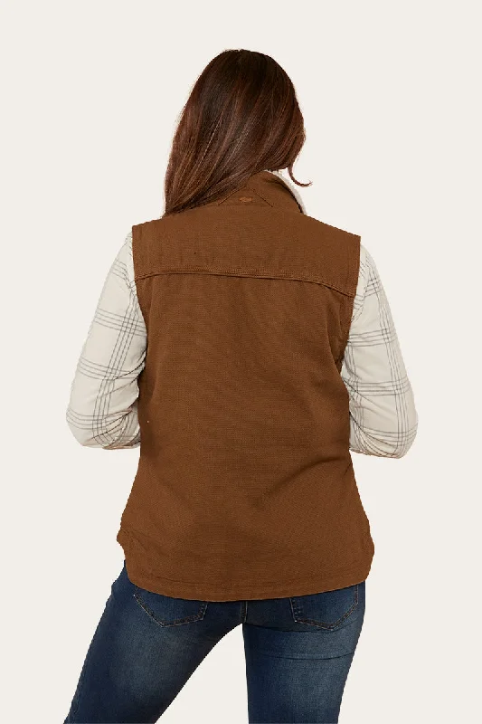 Albion Womens Vest - Tawny Brown