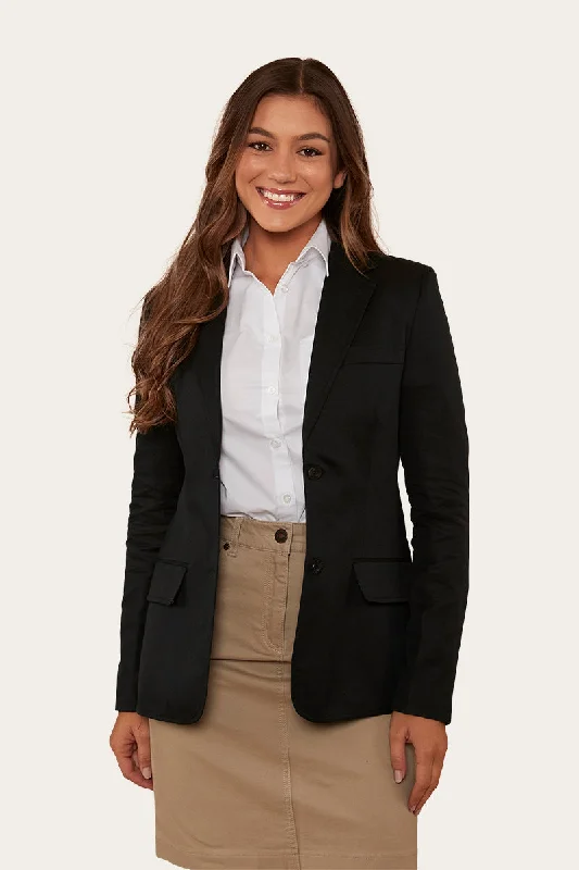 Amelia Womens Blazer - Black