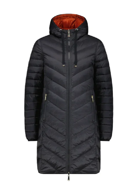 Arnie Reversible Down Coat By Moke