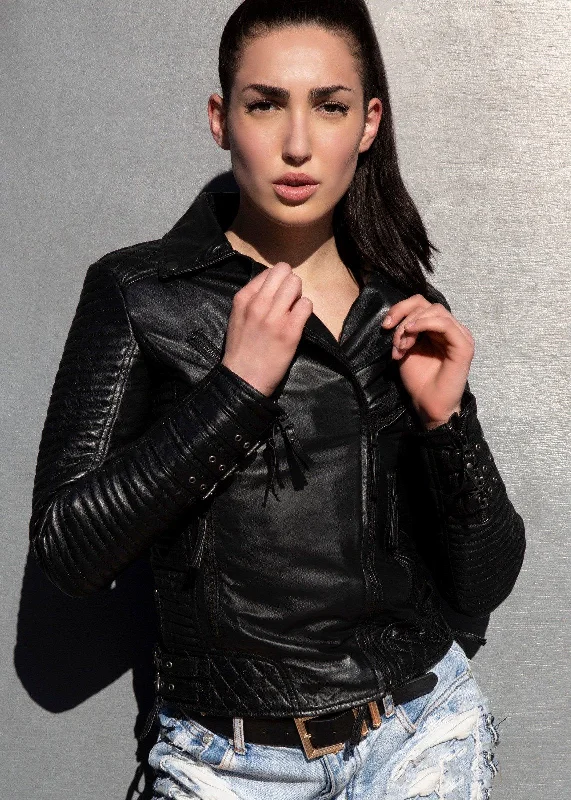 Women's Hawthorne Leather Jacket