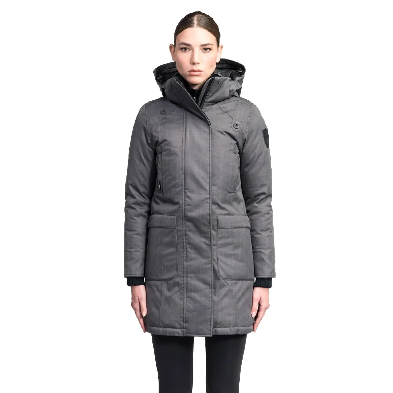 Merideth Furless Women's Parka Steel Grey