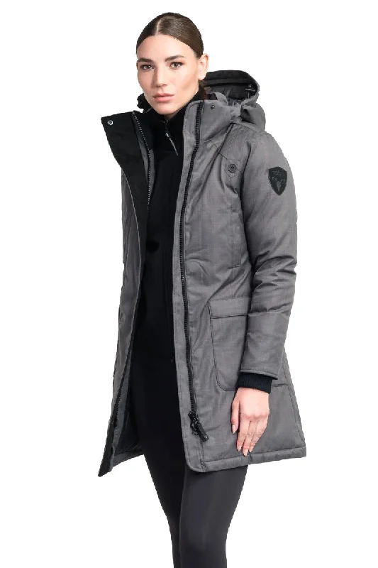 Merideth Furless Women's Parka Steel Grey