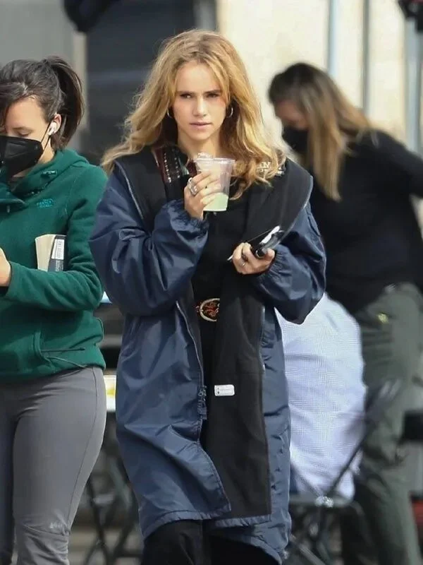 Daisy Jones & The Six Suki Waterhouse Coat