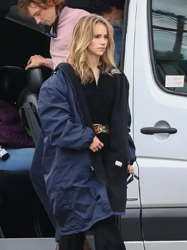 Daisy Jones & The Six Suki Waterhouse Coat