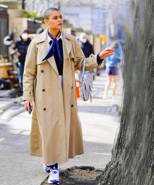 Gossip Girl Julien Calloway Long Coat