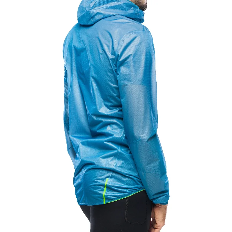 Inov8 Raceshell Half Zip Waterproof Running Jacket - Blue