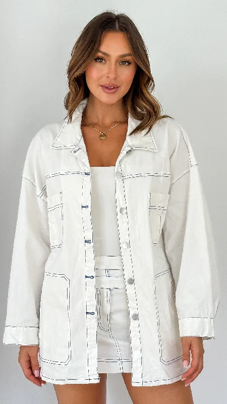 Lorelei Jacket - White