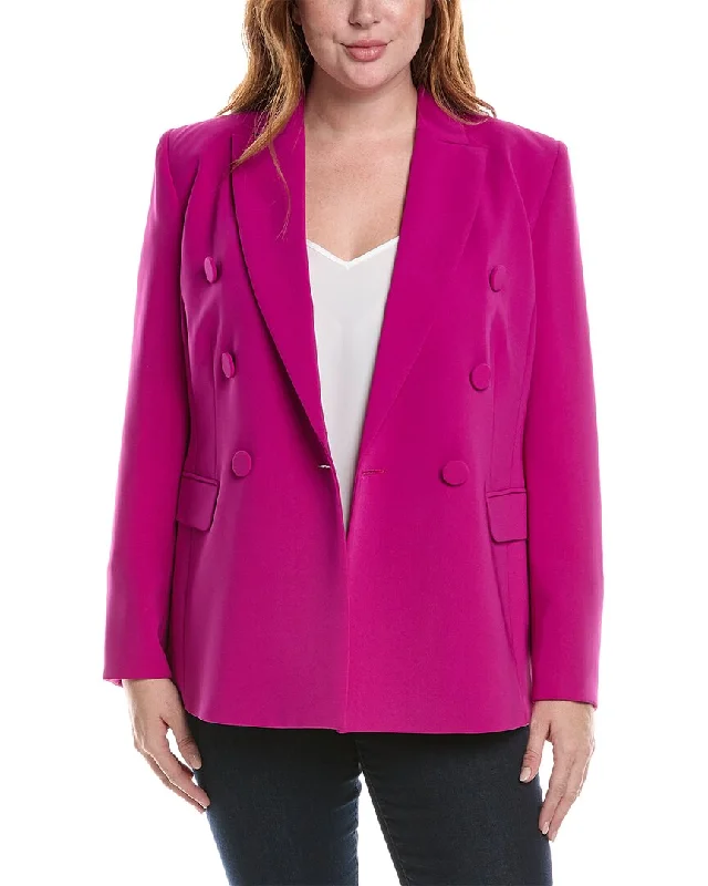 Marina Rinaldi Plus Double-Breasted Blazer