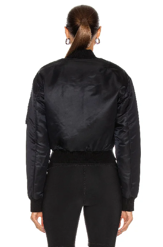 Pitch Dark Black Women's Cotton Jacket