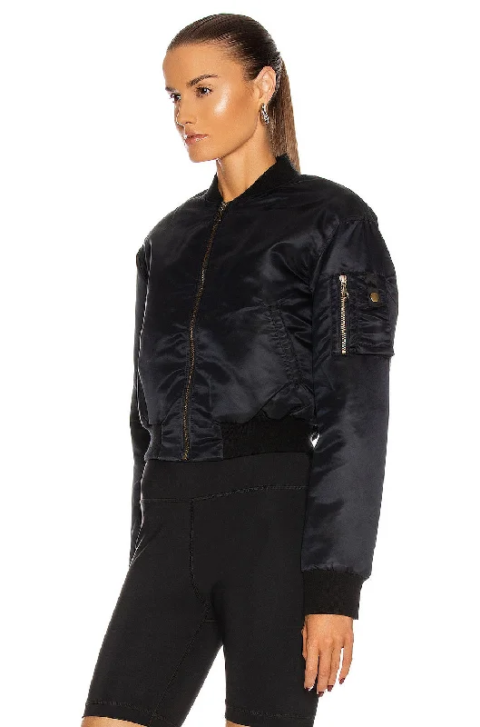 Pitch Dark Black Women's Cotton Jacket