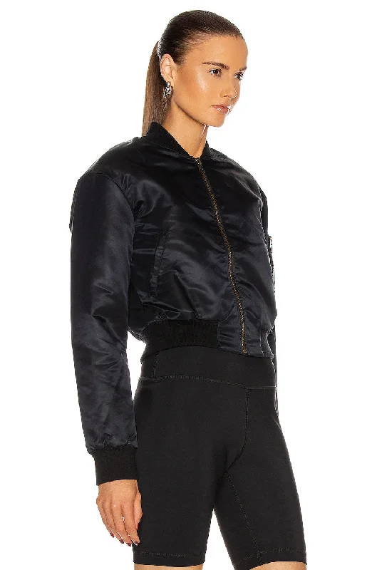 Pitch Dark Black Women's Cotton Jacket