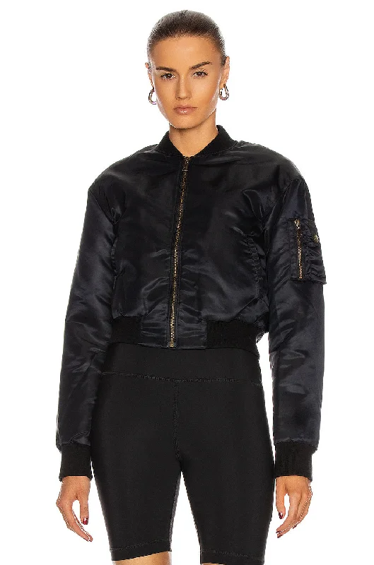 Pitch Dark Black Women's Cotton Jacket