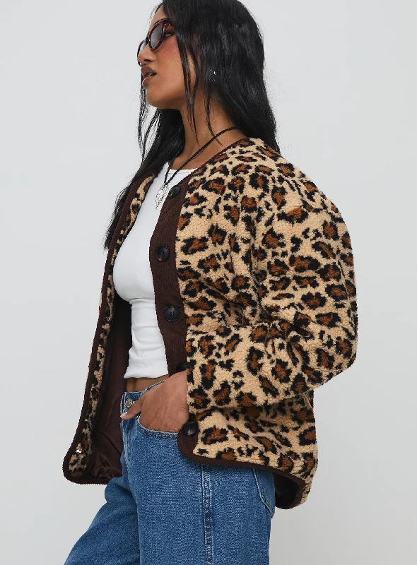 As It Was Jacket Leopard