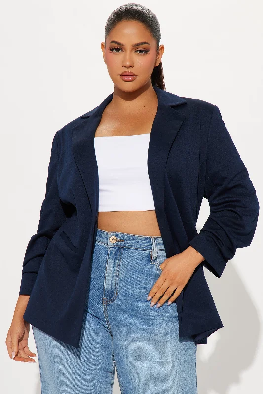 The Amaya Blazer - Navy