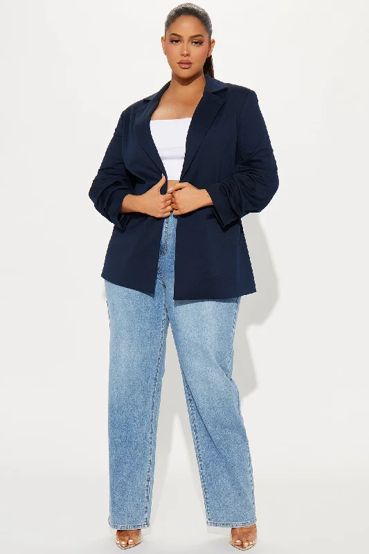 The Amaya Blazer - Navy