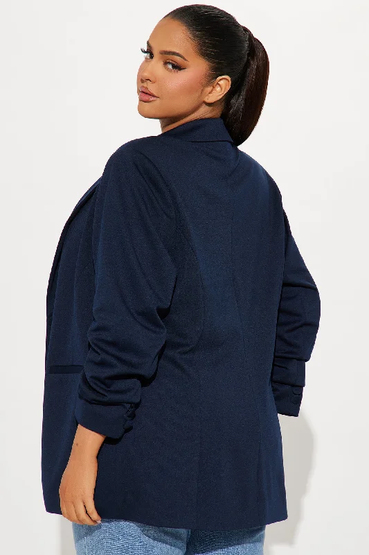 The Amaya Blazer - Navy