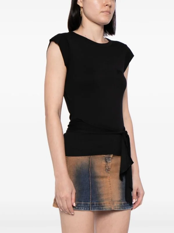 VETEMENTS Women Blackout Wrap Top