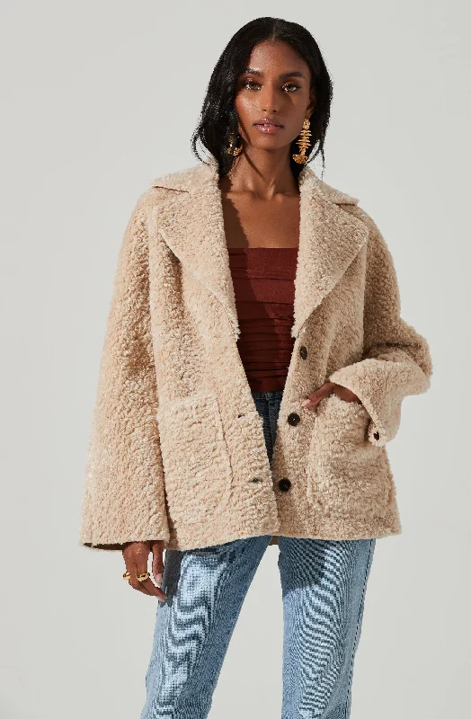 Willow Faux Shearling Coat