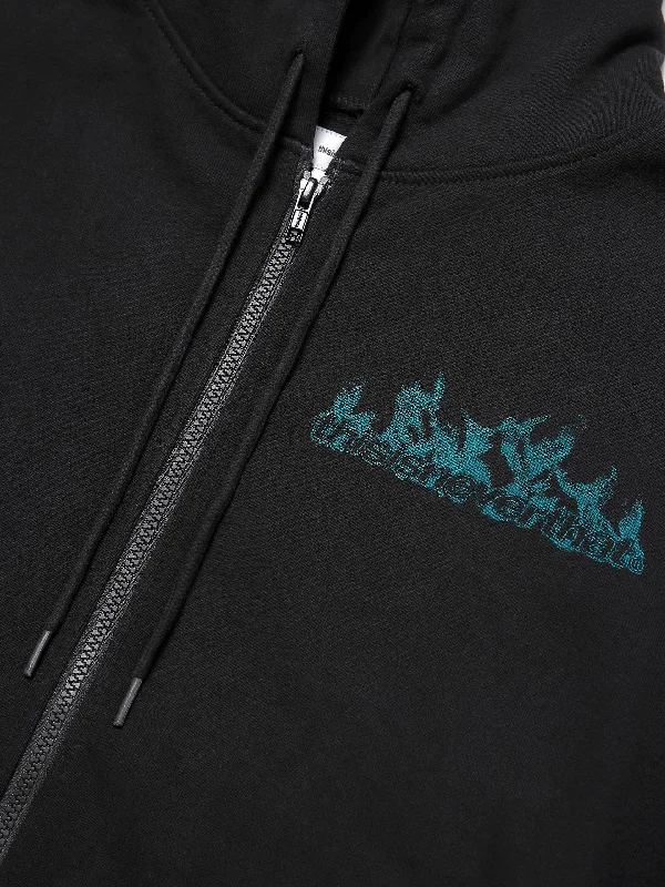 Flame Zip Up Sweat