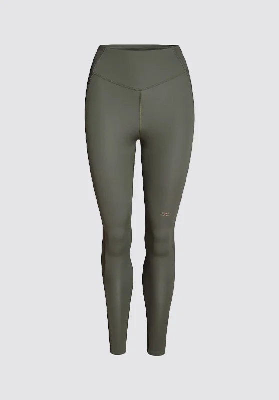 Geneva Compression Leggings | Green