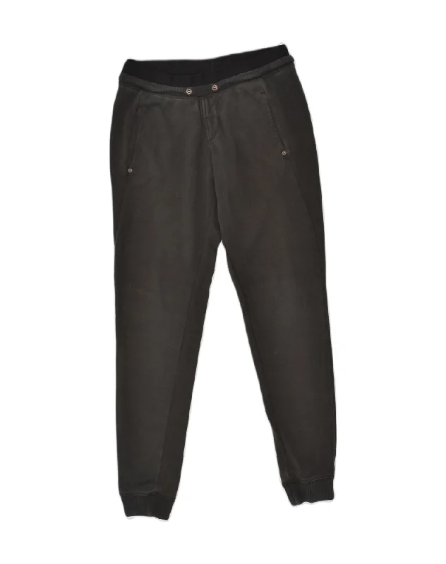 O'NEILL Womens Tracksuit Trousers Joggers Small Black Cotton