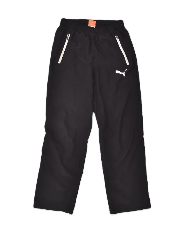 PUMA Womens Tracksuit Trousers W30 Medium Black Polyester