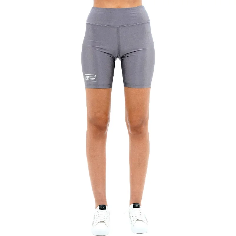 Steve Madden Women's High Waisted Activewear Fitness Biker Short