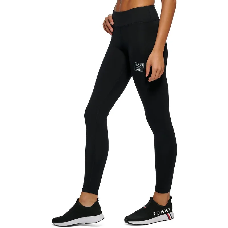 Tommy Hilfiger Sport Womens Gym Fitness Athletic Leggings