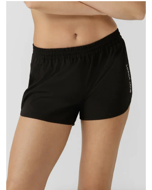 Lorna Jane Lotus Sports Short - Black