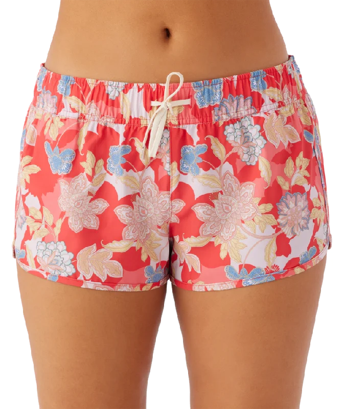 O'Neill Saltwater Essentials Laney Printed 2 Boardshorts-Bittersweet