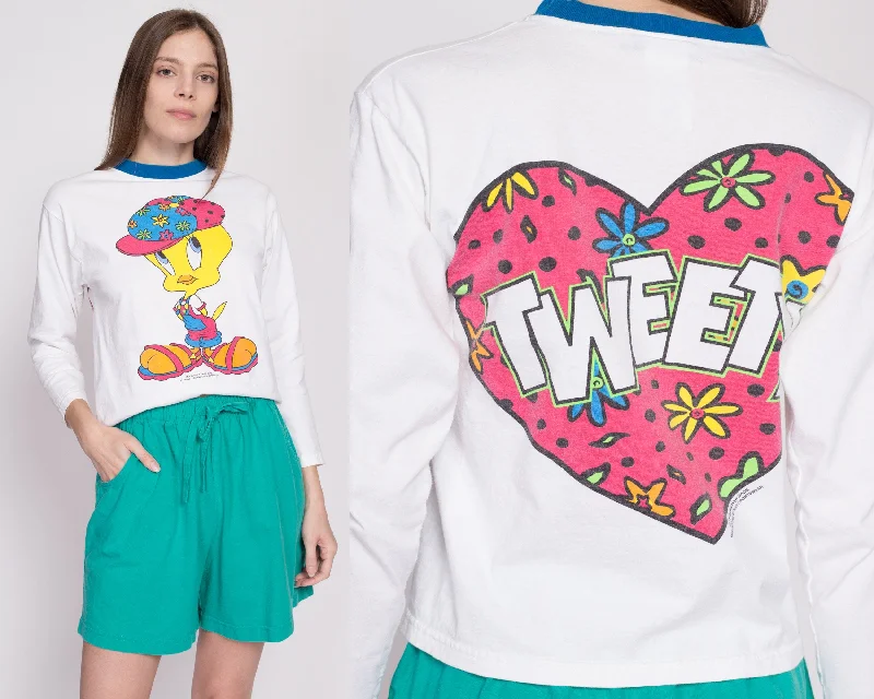 90s Tweety Bird Long Sleeve Tee - XS to Small