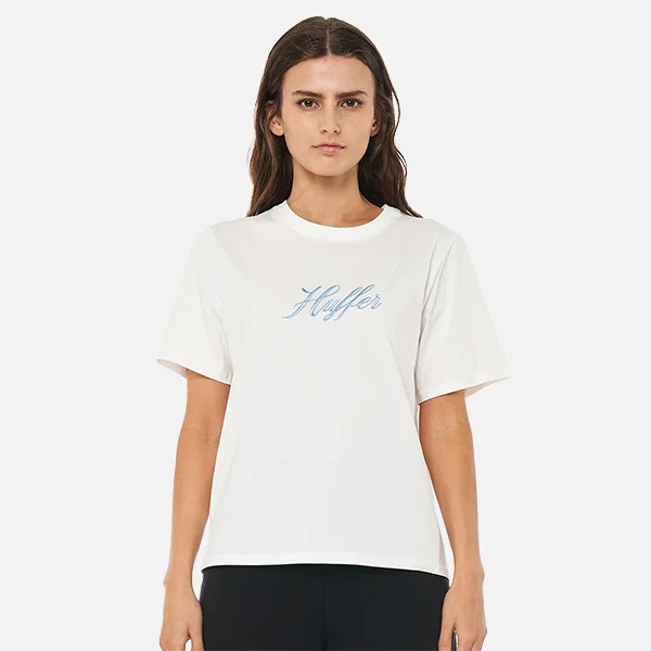 Huffer Classic Fountain Tee - Chalk