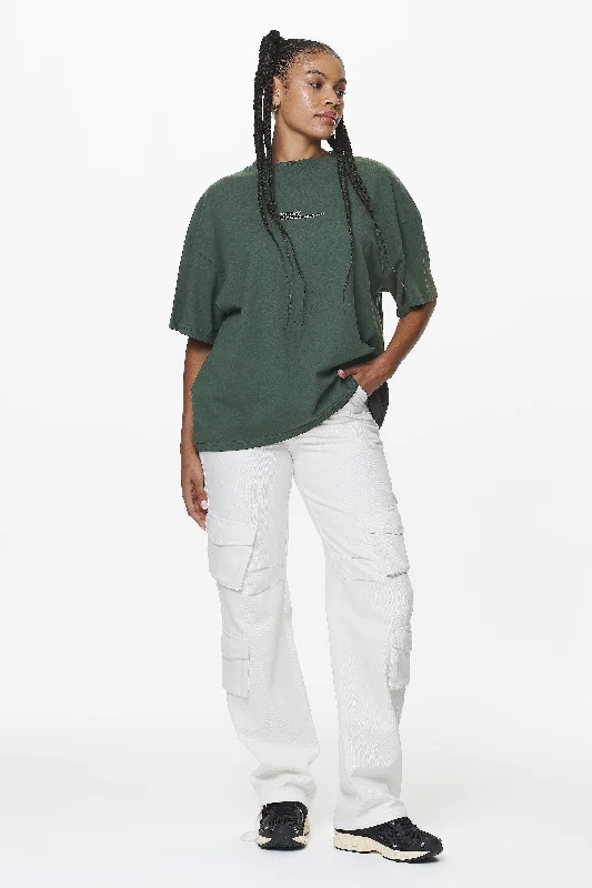 Navisk Heavy Oversized Tee Washed Sage Green