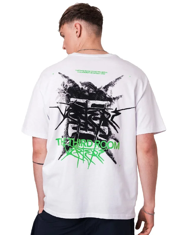 Vertere x The Third Room Flora T-Shirt - White