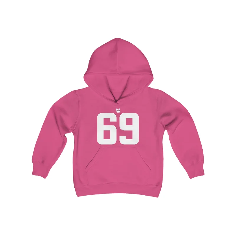 Youth Heavy Blend Hoodie - Jersey #69