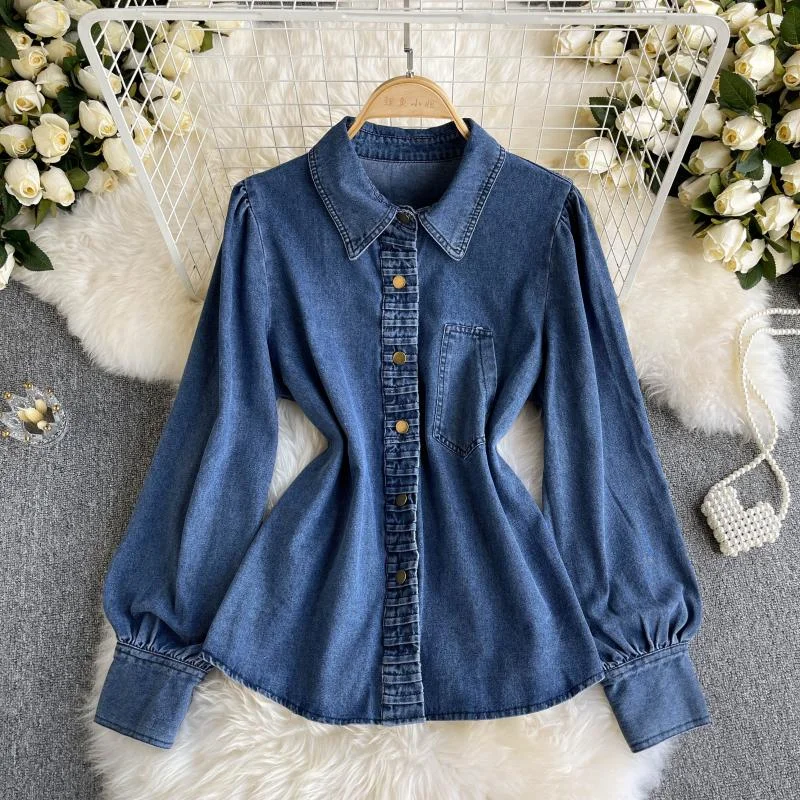 Denim Jacket Women's Vintage Port style  1504