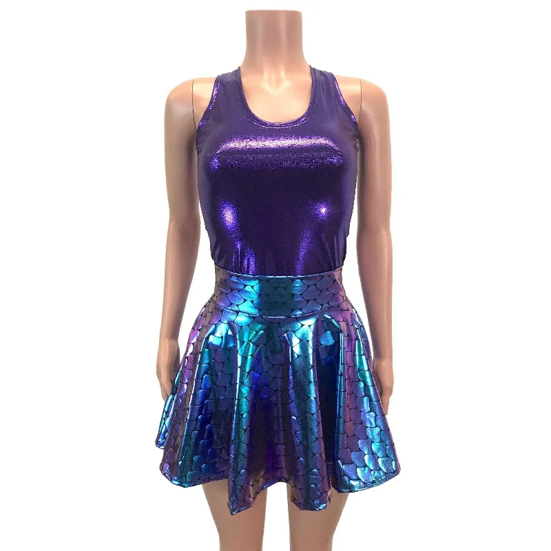 Full Length Tank Top - Purple Mystique