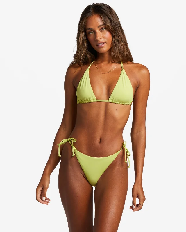 Sol Searcher Multi-Way Triangle Bikini Top - Light Lime