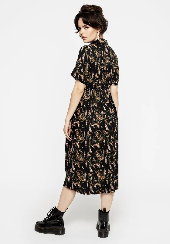 Atropos Midi Shirt Dress