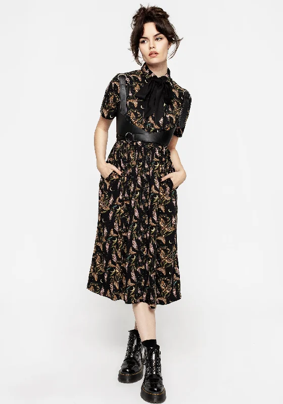 Atropos Midi Shirt Dress