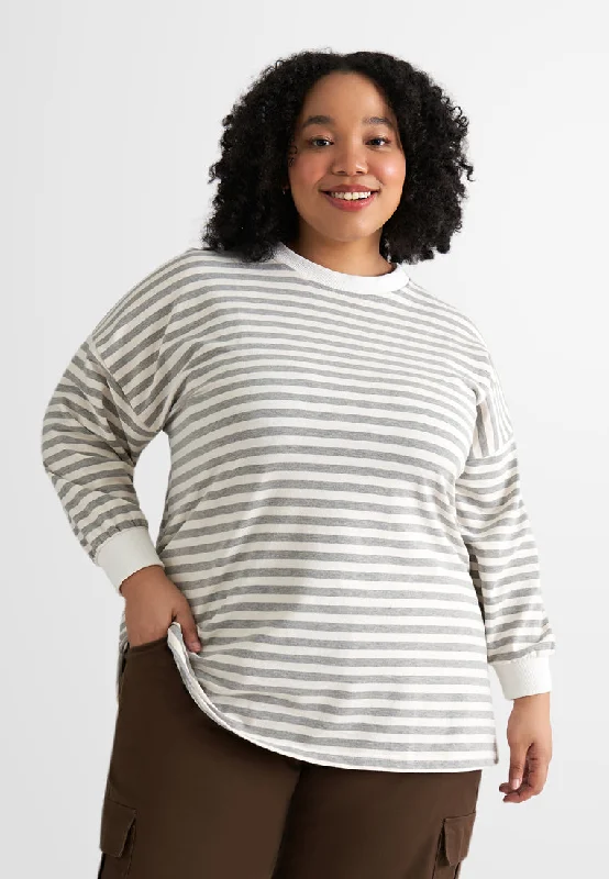 Ruby Thick Stripe Crew Neck Jumper