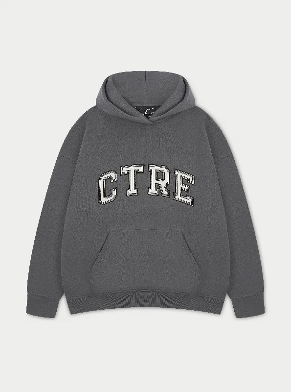 CTRE OVERSIZED HOODIE - CHARCOAL