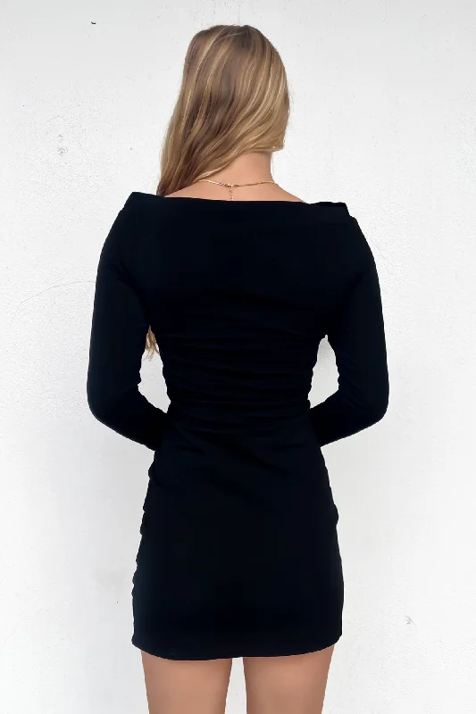 Darcie Mini Dress Black