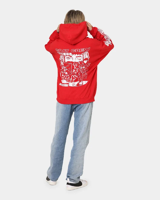 Goat Crew Niseko Hoodie Red